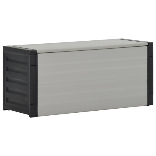 Contenitore Per Rifiuti Da Giardino Grigio 85X34X40 Cm