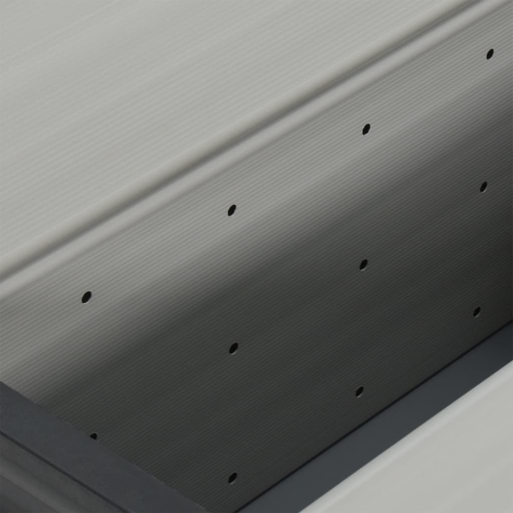 Contenitore Per Rifiuti Da Giardino Grigio 85X34X40 Cm