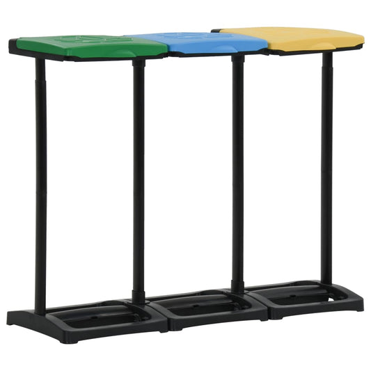 Supporti Sacchi Rifiuti Con Coperchio 240-330 L Multicolori Pp