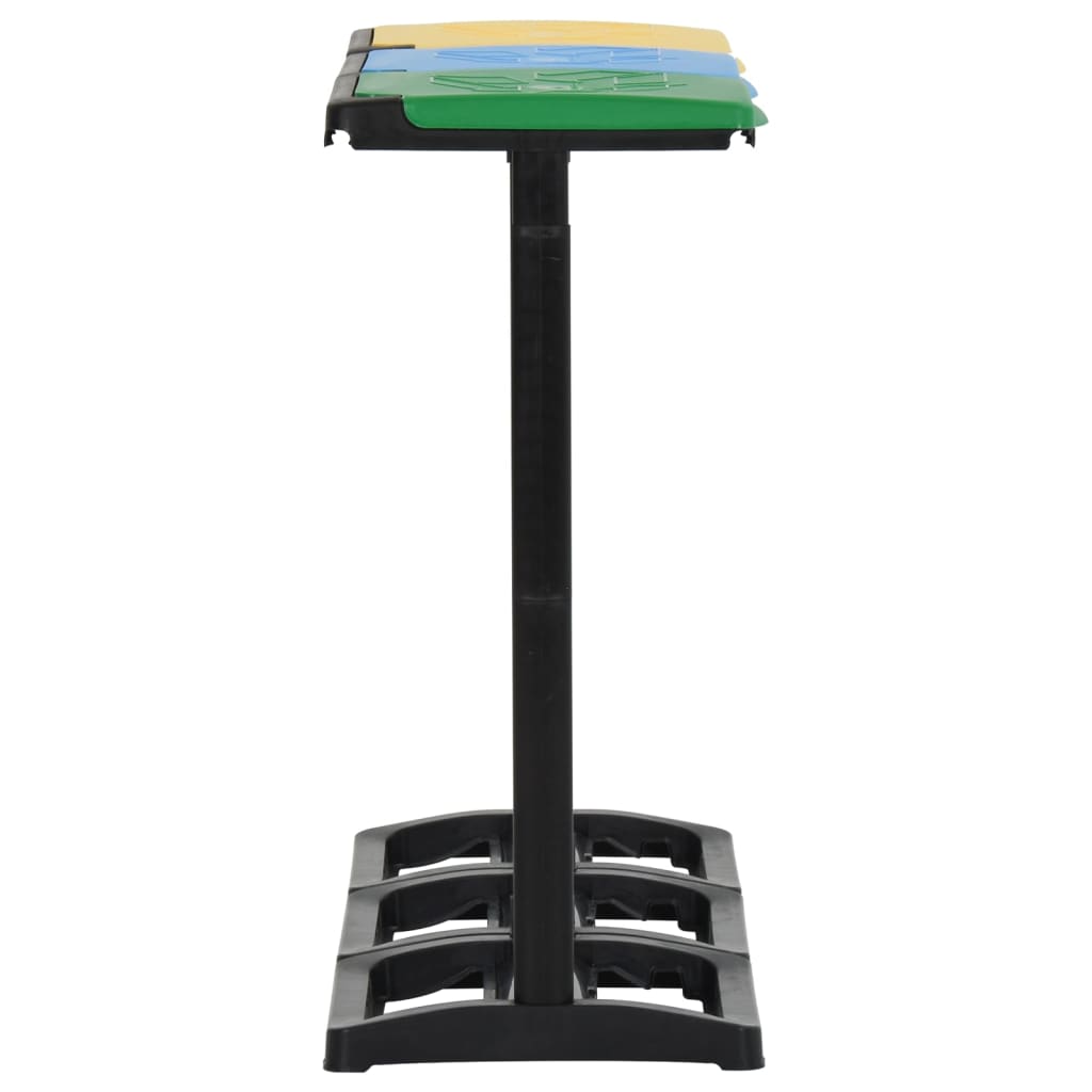 Supporti Sacchi Rifiuti Con Coperchio 240-330 L Multicolori Pp