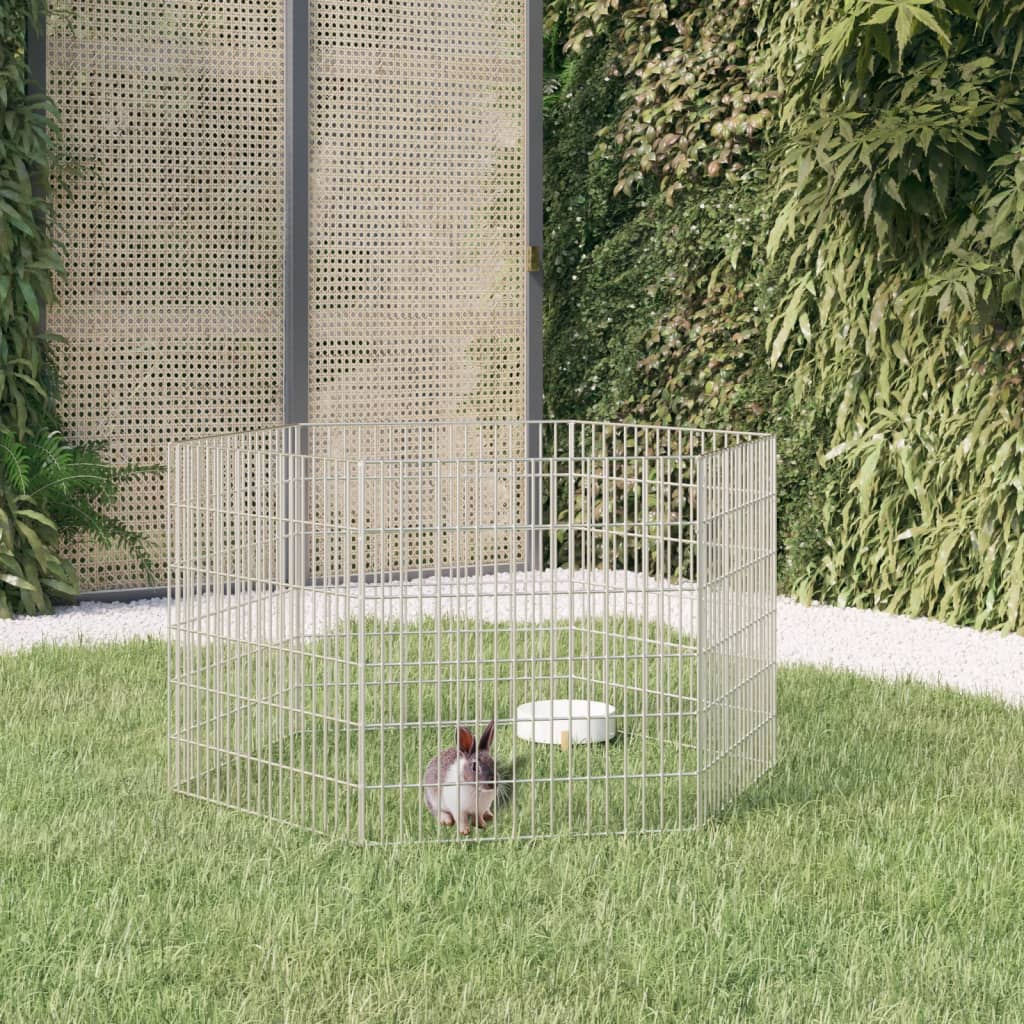 Recinto Per Animali Ruspante Ferro Zincato