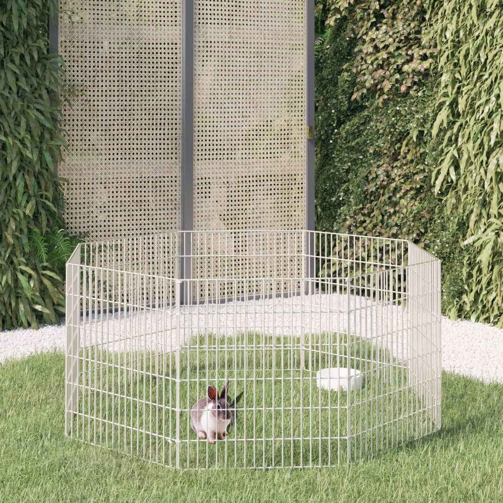 Recinto Per Animali Ruspante Ferro Zincato