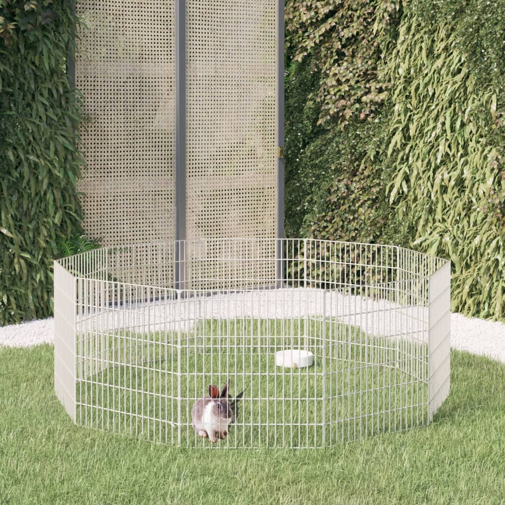 Recinto Per Animali Ruspante Ferro Zincato