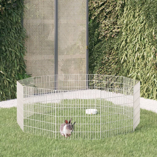 Recinto Per Animali Ruspante Ferro Zincato