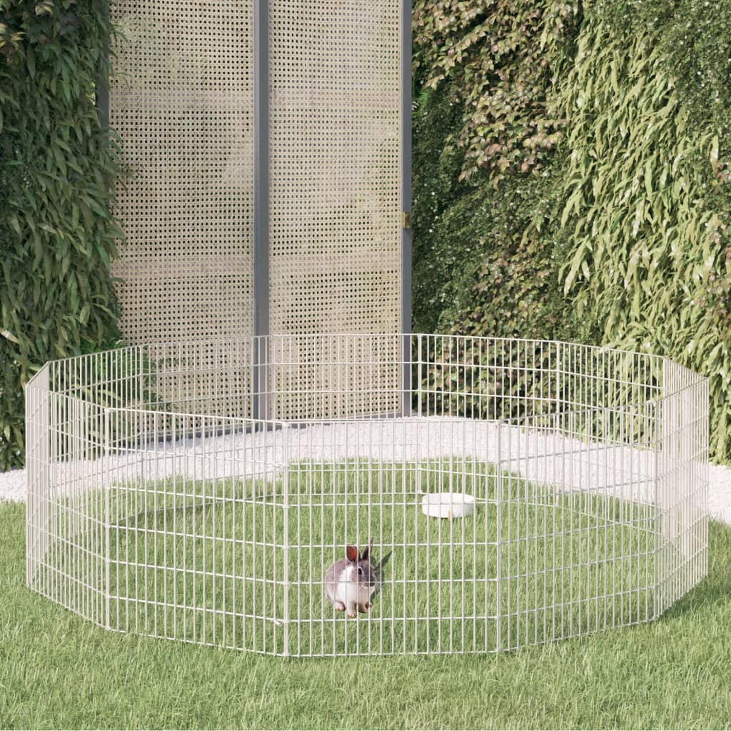 Recinto Per Animali Ruspante Ferro Zincato