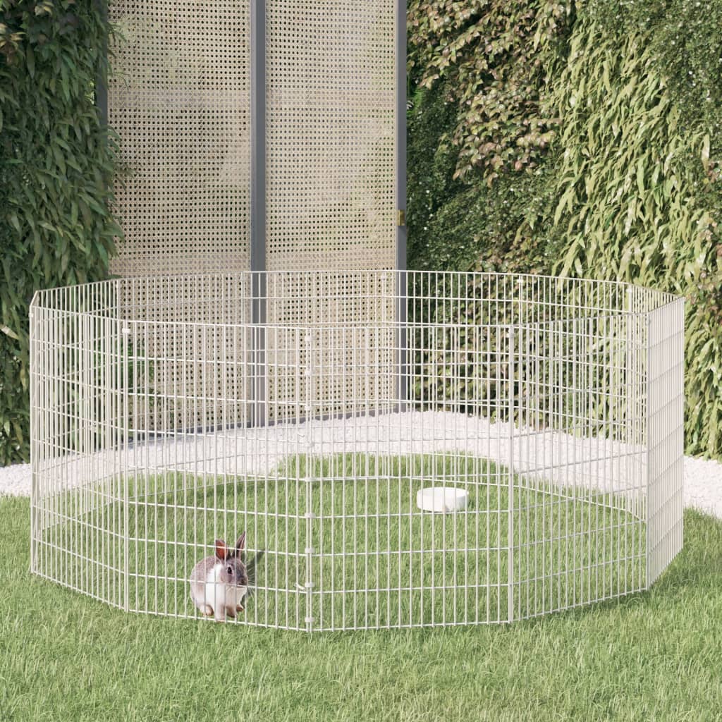 Recinto Per Animali Ruspante Ferro Zincato