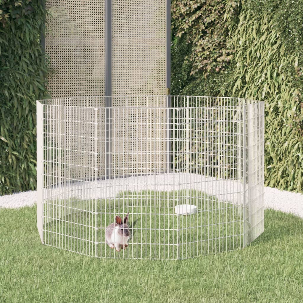 Recinto Per Animali Ruspante Ferro Zincato
