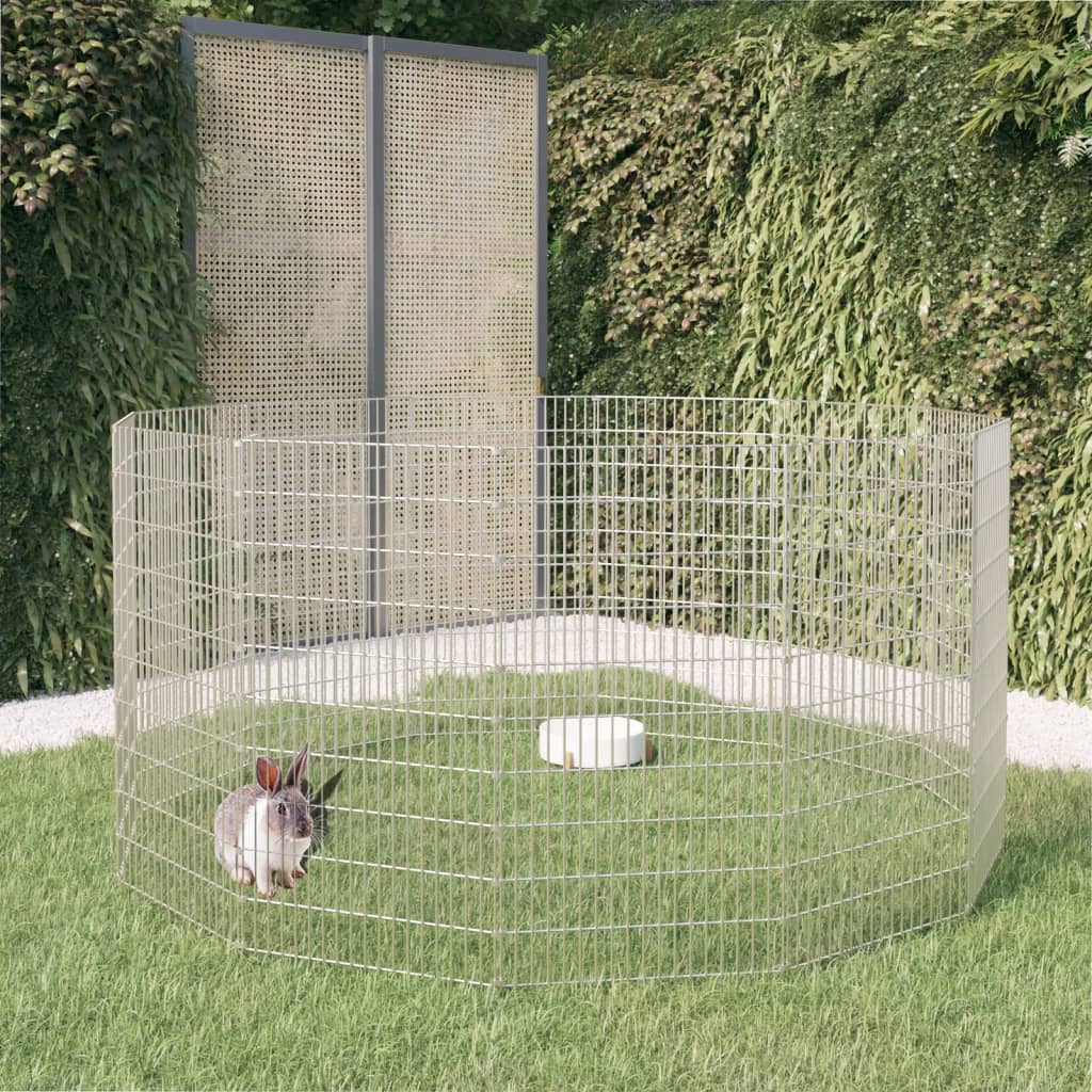 Recinto Per Animali Ruspante Ferro Zincato