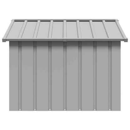 Casetta Per Cani 116,5X103X81,5 Cm Acciaio Zincato