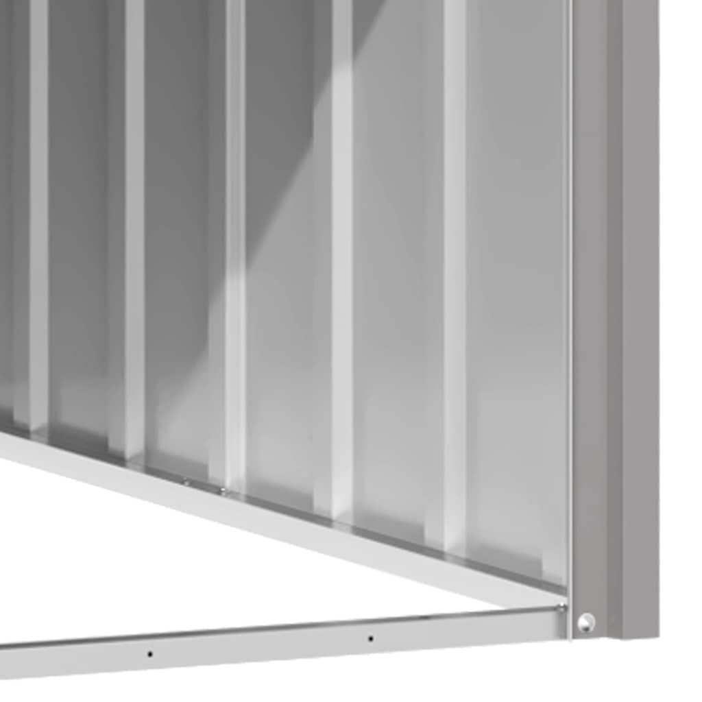 Casetta Per Cani 116,5X103X81,5 Cm Acciaio Zincato