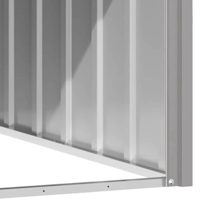 Casetta Per Cani 116,5X103X81,5 Cm Acciaio Zincato