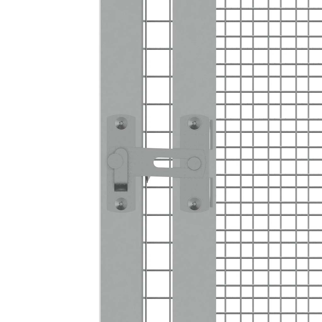 Gabbia Uccelli 213,5X217,5X211,5 Cm Acciaio Zincato