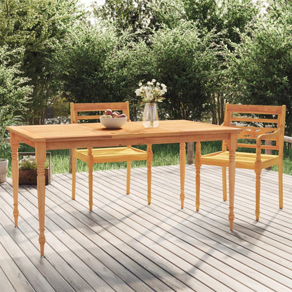 Tavolo Batavia Legno Massello Di Teak