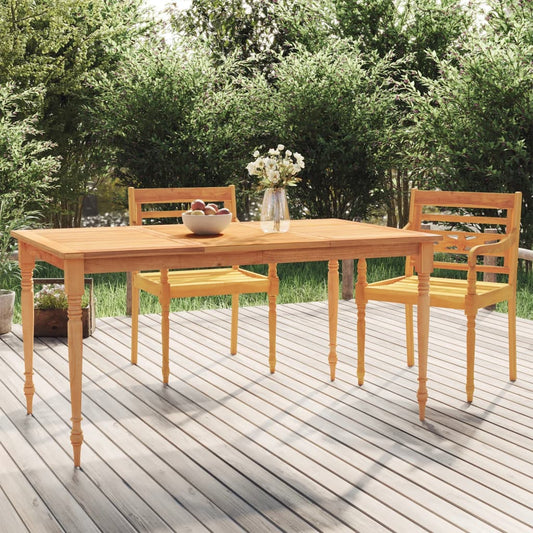 Tavolo Batavia Legno Massello Di Teak
