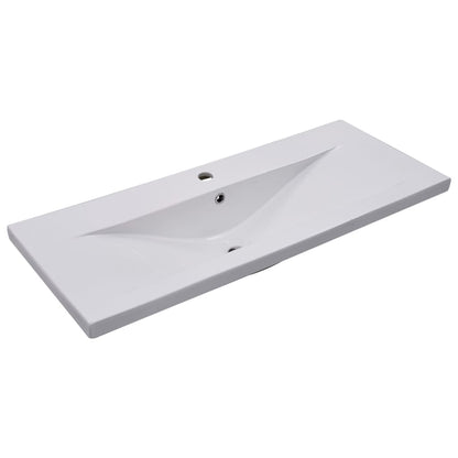 Mobile Con Lavabo Integrato In Legno Multistrato Bianco