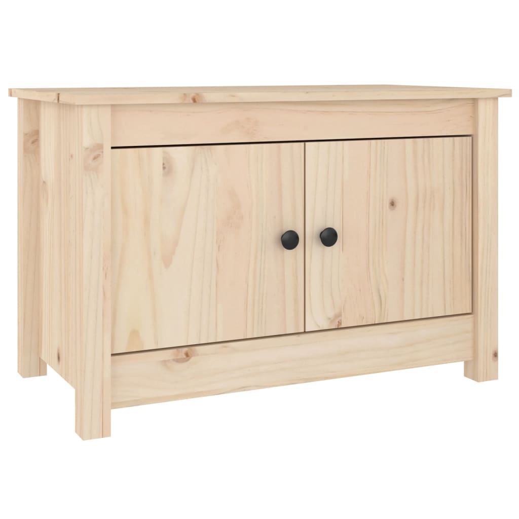 Scarpiera 70X38X45,5 Cm In Legno Massello Di Pino