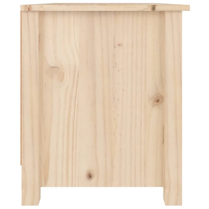 Scarpiera 70X38X45,5 Cm In Legno Massello Di Pino