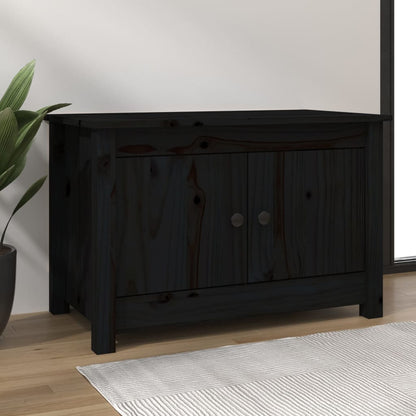 Scarpiera 70X38X45,5 Cm In Legno Massello Di Pino