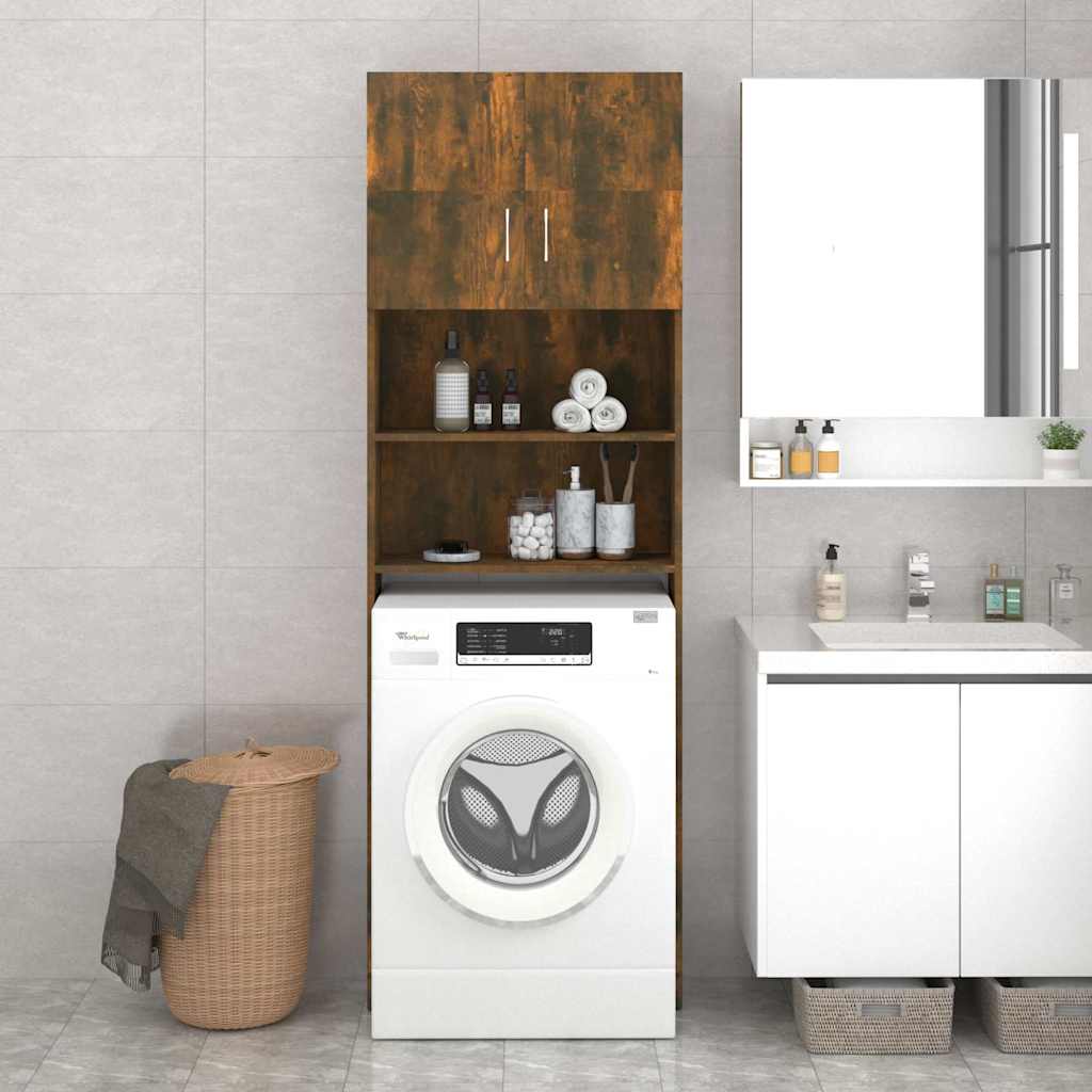 Mobile Per Lavatrice 64X25,5X190 Cm