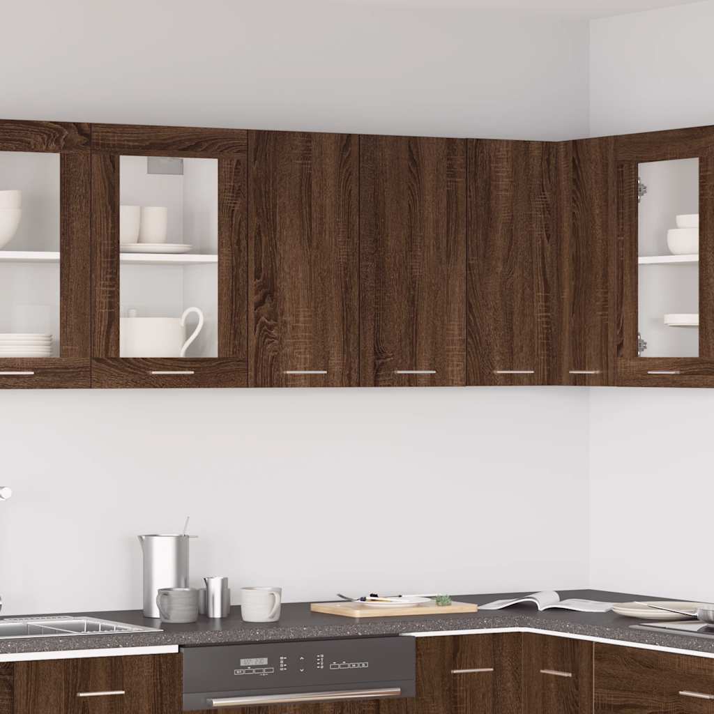 Mobile Da Forno Lyon 60X46X81,5 Cm Rovere Marrone