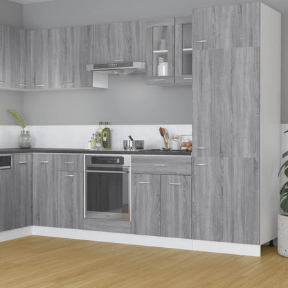 Mobile Con Cassetto “Lyon” 40X46X81,5 Grigio Sonoma