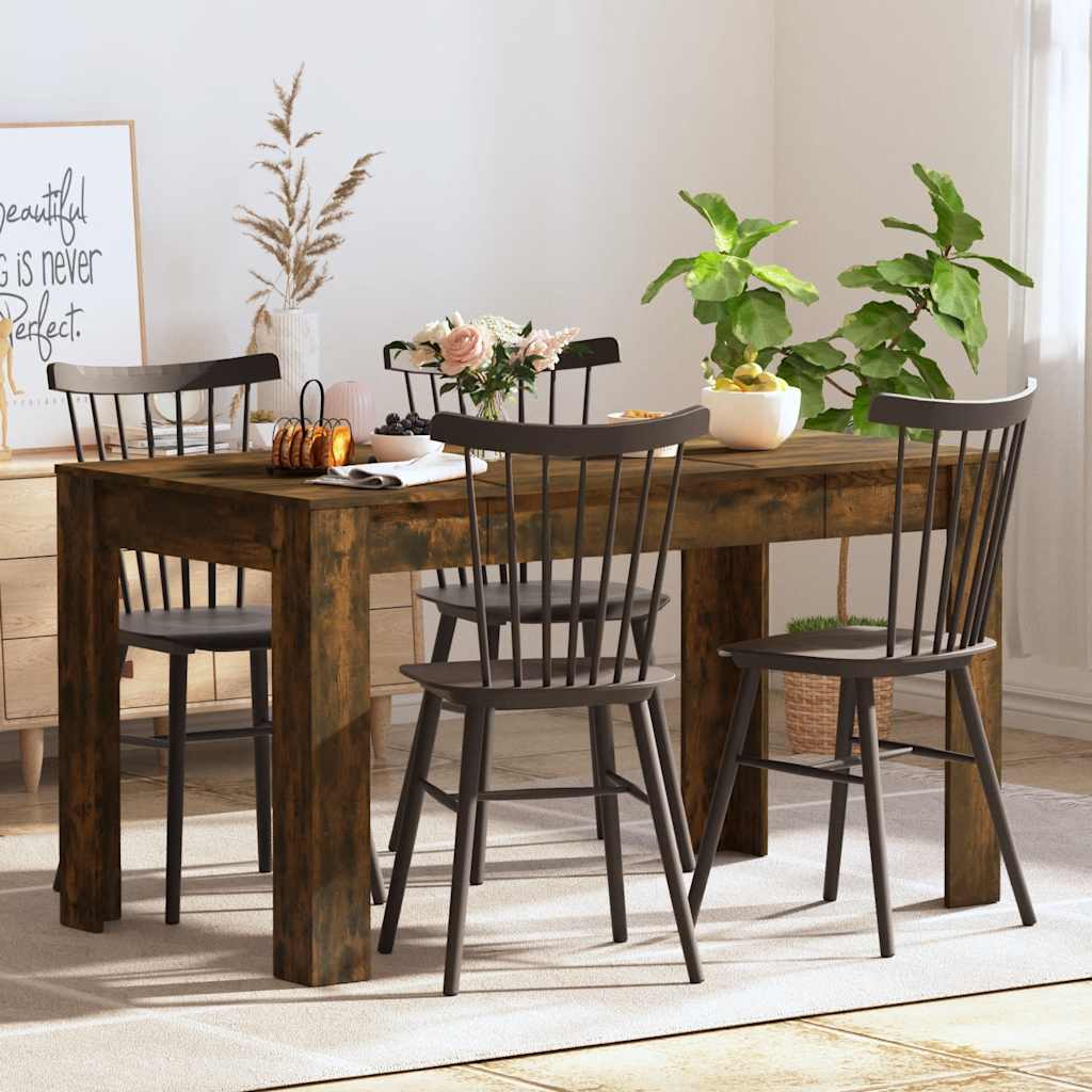 Tavolo Da Pranzo 140X74,5X76 Cm Legno Multistrato