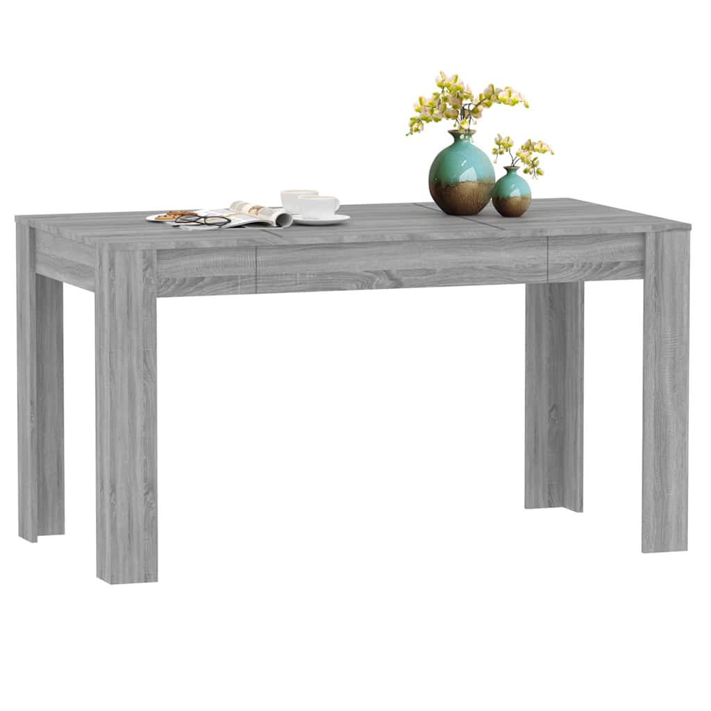 Tavolo Da Pranzo 140X74,5X76 Cm Legno Multistrato
