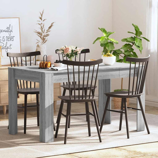 Tavolo Da Pranzo 140X74,5X76 Cm Legno Multistrato