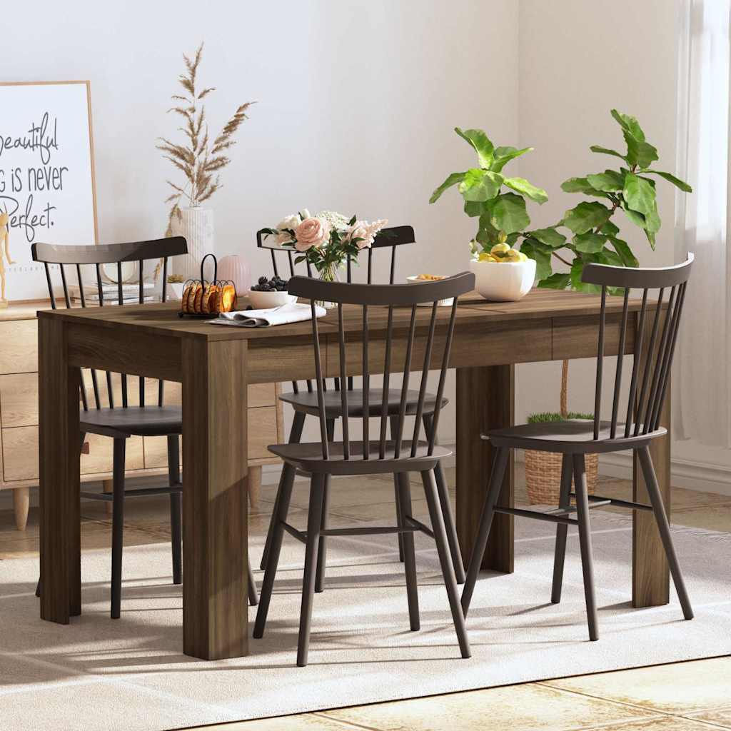 Tavolo Da Pranzo 140X74,5X76 Cm Legno Multistrato
