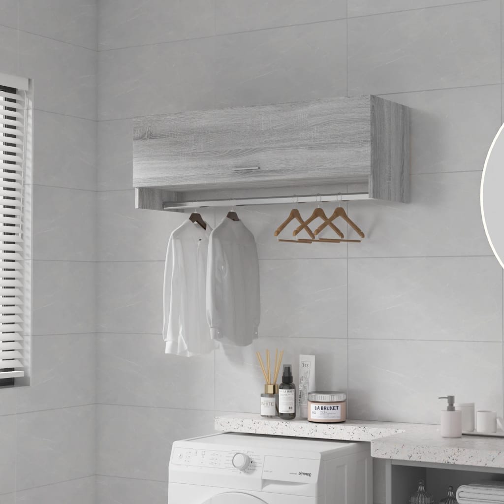 Armadio 100X32,5X35 Cm In Legno Multistrato