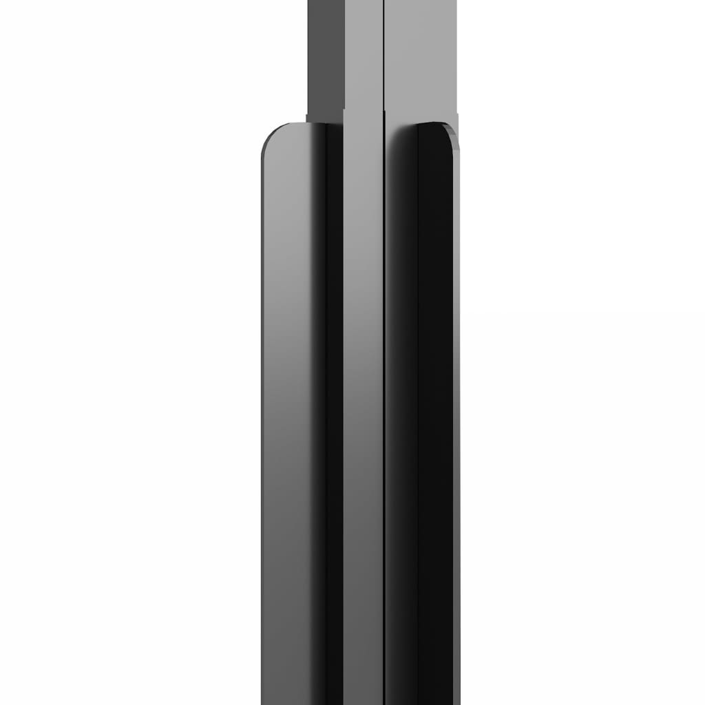 Cabina Doccia Esg Semi Smerigliato Nera