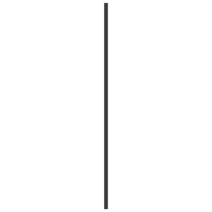 Box Doccia Pieghevole 3 Pannelli 130X130 Cm In Esg Nero