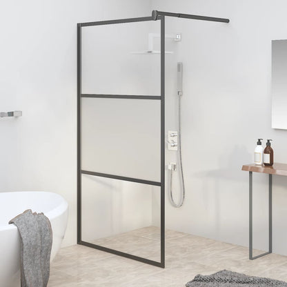 Parete Doccia Walk In In Vetro Smerigliato Esg