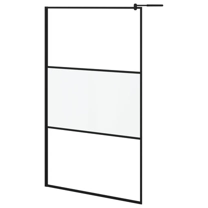 Parete Doccia Walk In In Vetro Smerigliato Esg