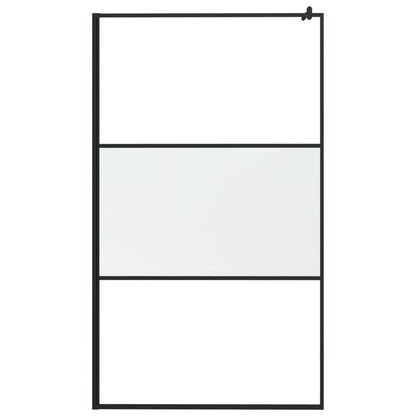 Parete Doccia Walk In In Vetro Smerigliato Esg
