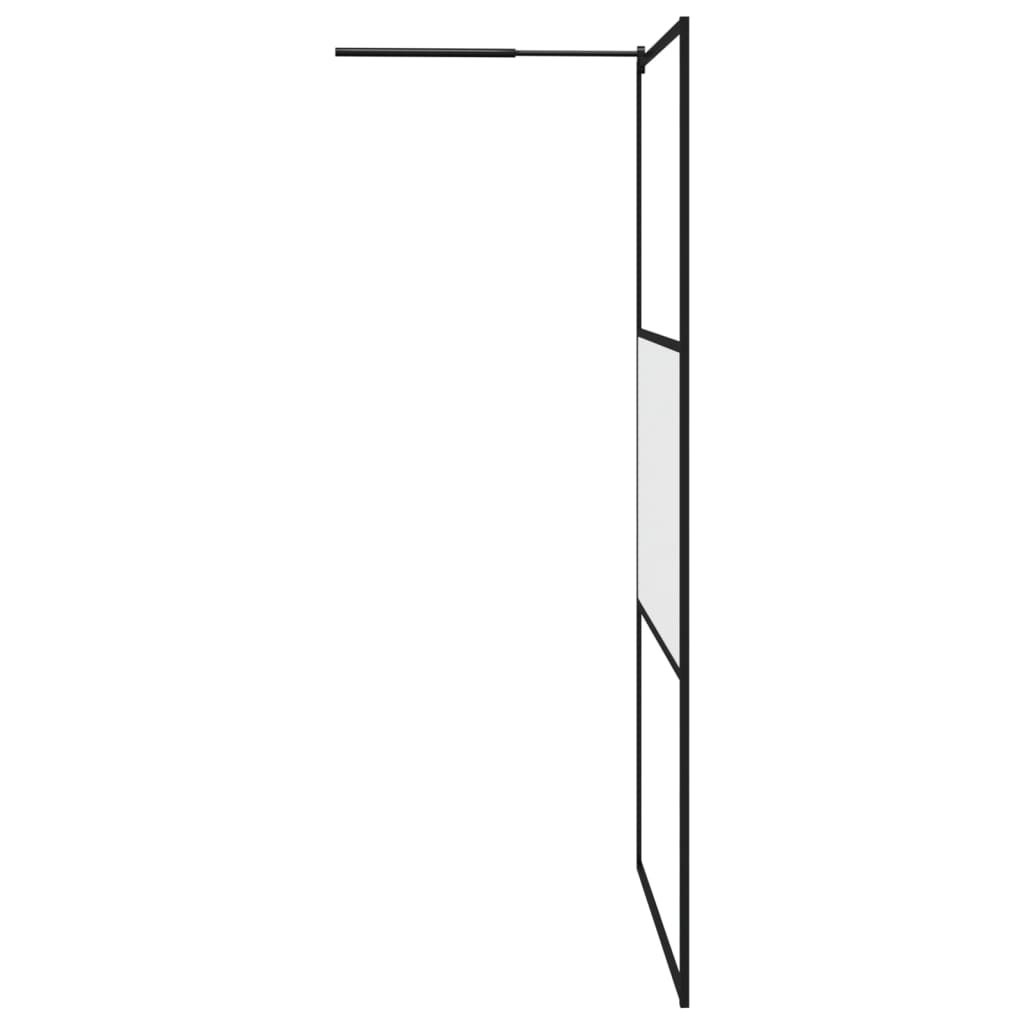Parete Doccia Walk In In Vetro Smerigliato Esg