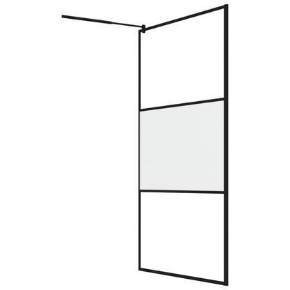 Parete Doccia Walk In In Vetro Smerigliato Esg