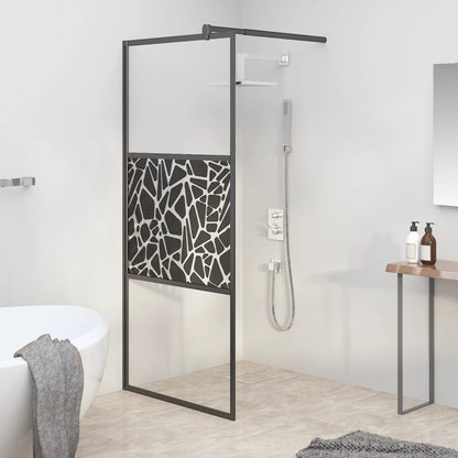 Parete Doccia Walk In In Vetro Smerigliato Esg