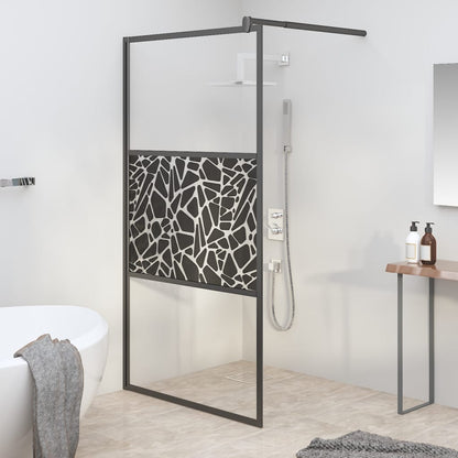 Parete Doccia Walk In In Vetro Smerigliato Esg