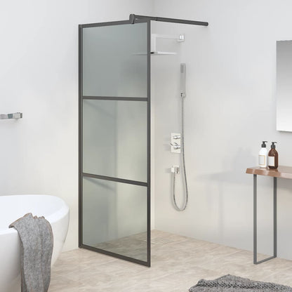 Parete Doccia Walk In In Vetro Smerigliato Esg