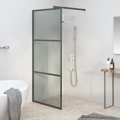 Parete Doccia Walk In In Vetro Smerigliato Esg