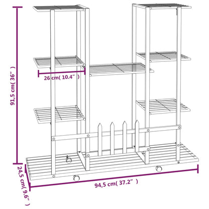 Portafiori 94,5X24,5X91,5 Cm Ferro