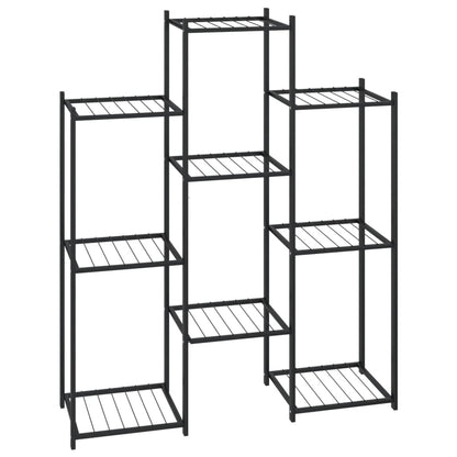 Portafiori 83X25X100 Cm Ferro Nero