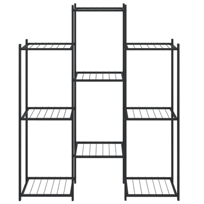 Portafiori 83X25X100 Cm Ferro Nero
