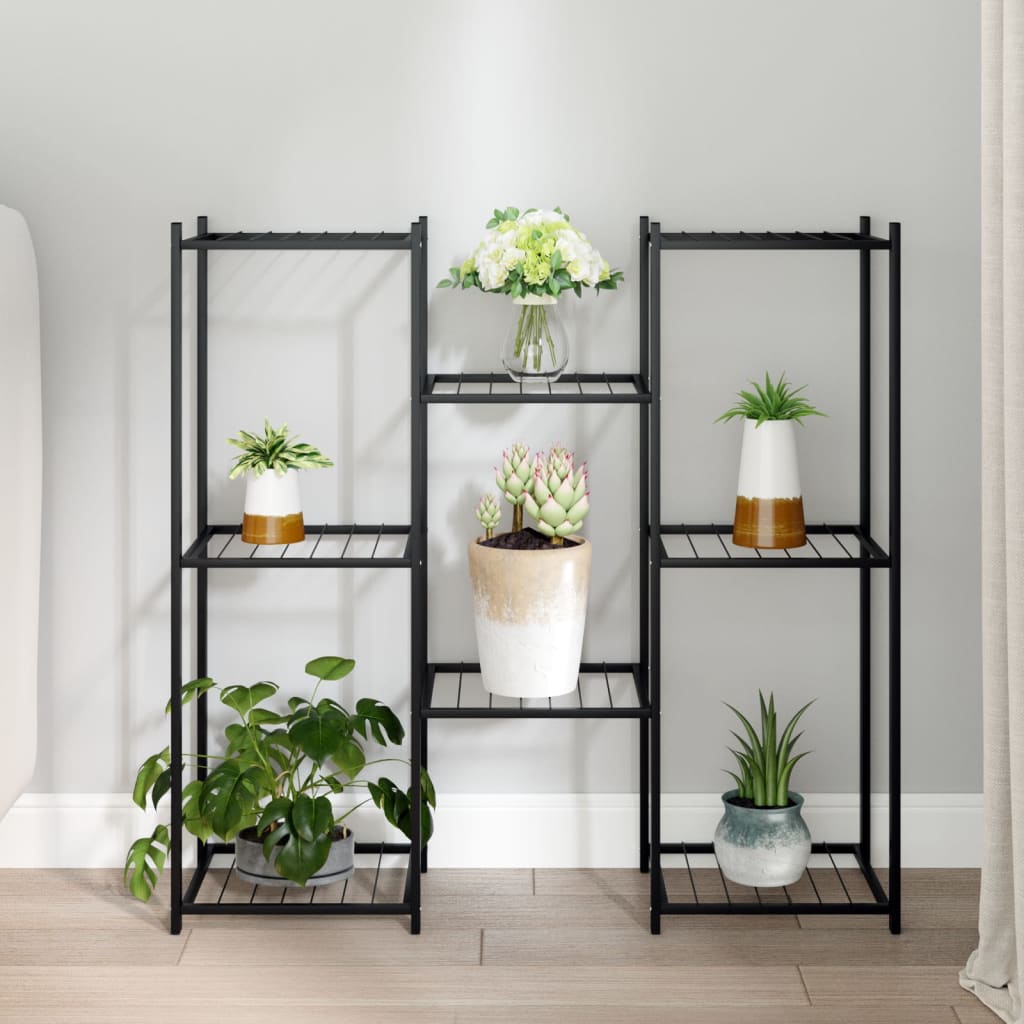 Portafiori 83X25X83,5 Cm Ferro Nero