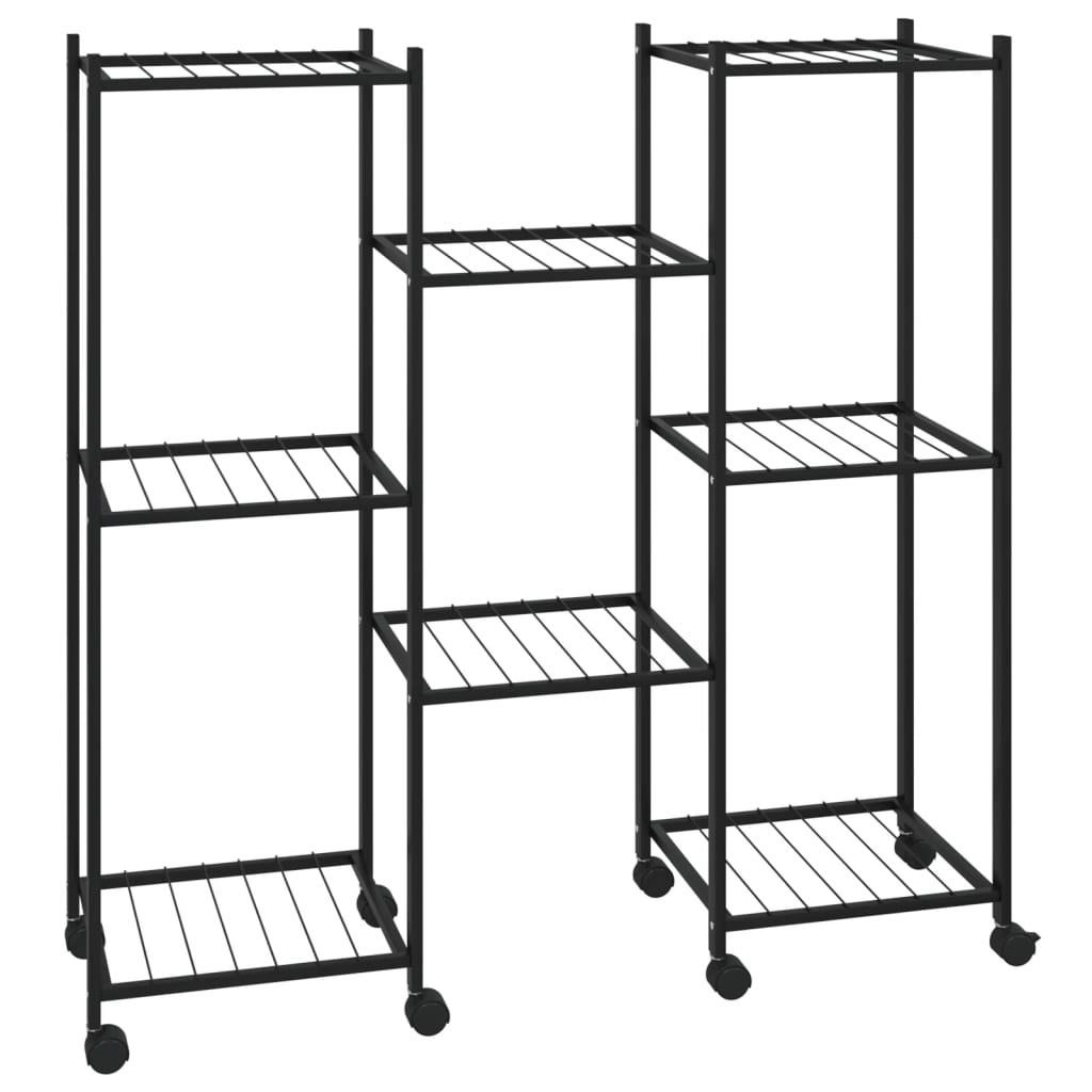 Portafiori 83X25X83,5 Cm Ferro Nero