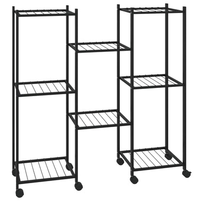Portafiori 83X25X83,5 Cm Ferro Nero