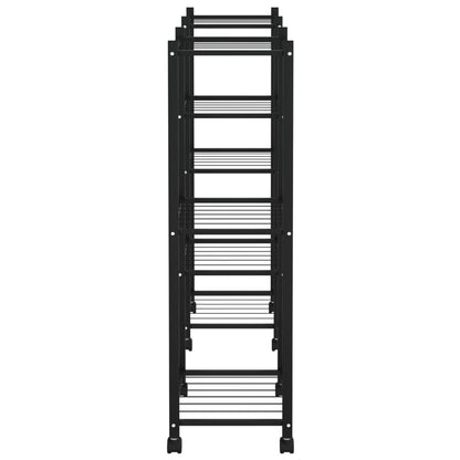Portafiori 83X25X83,5 Cm Ferro Nero
