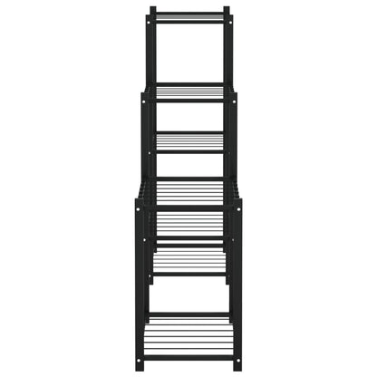 Portafiori 83X25X80 Cm Nero In Ferro