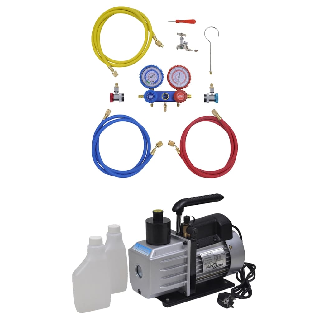 Kit Pompa Di Aspirazione Con Manometro